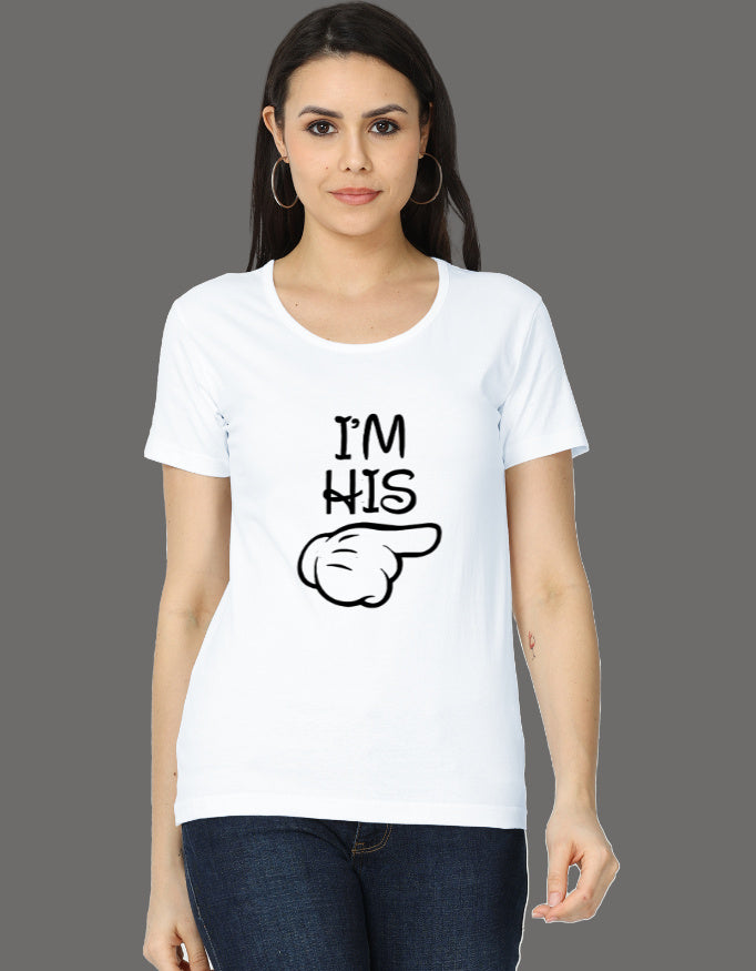 I'M His T-Shirt (180 GSM)