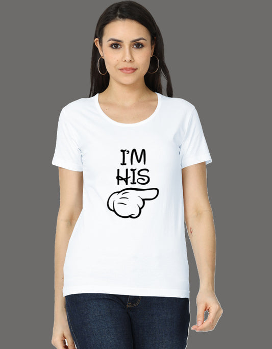 I'M His T-Shirt (180 GSM)