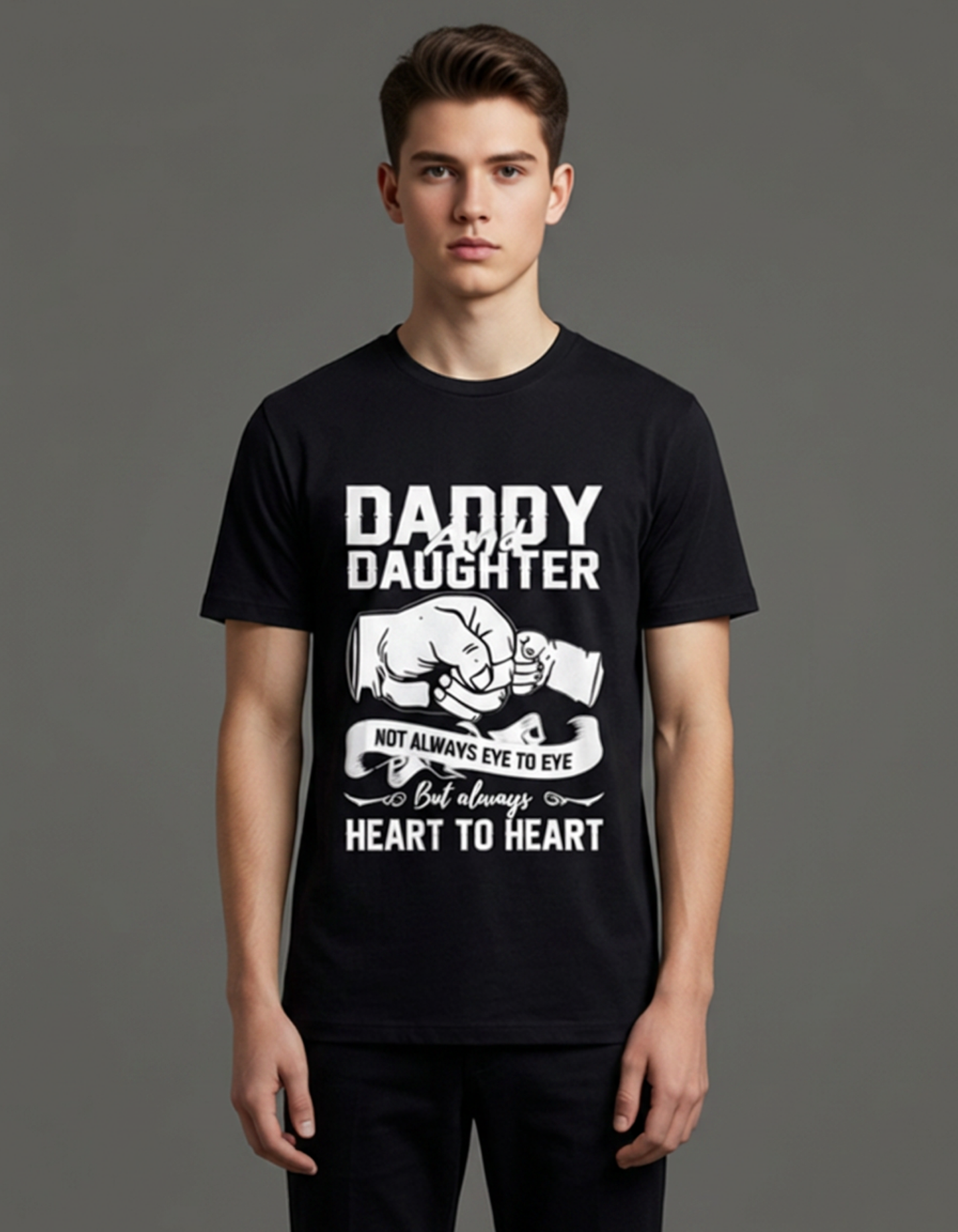 DAD DAUGHTER HEART TO HEART (180 GSM)