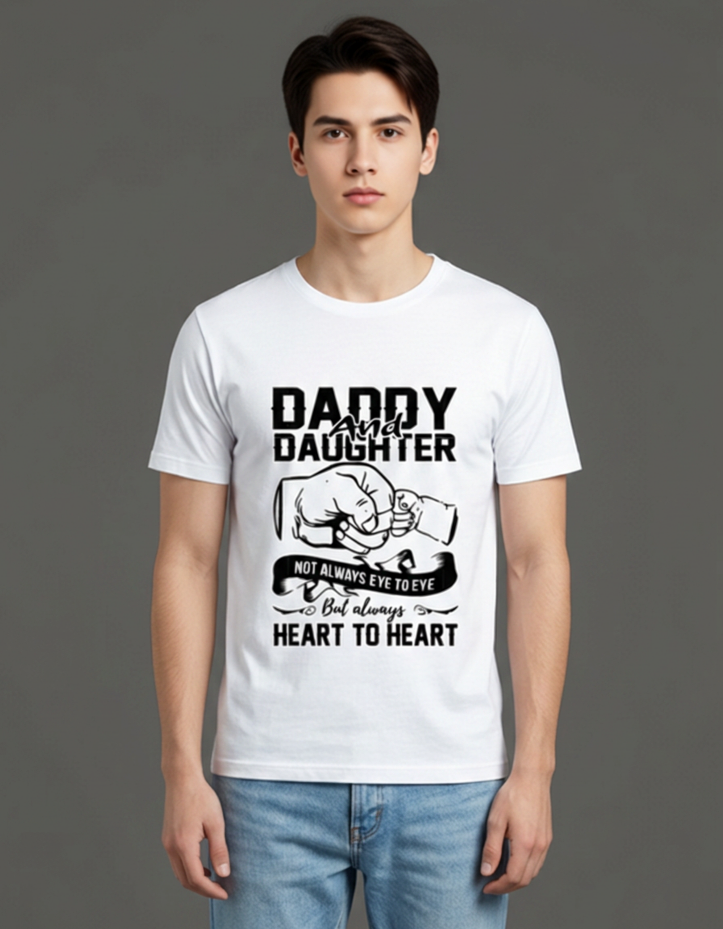 DAD DAUGHTER HEART TO HEART (180 GSM)